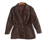 70's Women Brown Windbreaker Jacket - Image 2